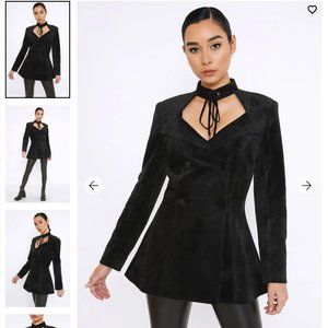 VICTORIAN VAMP VELVET JACKET - LIMITED - Size 12 - Blackmilk
